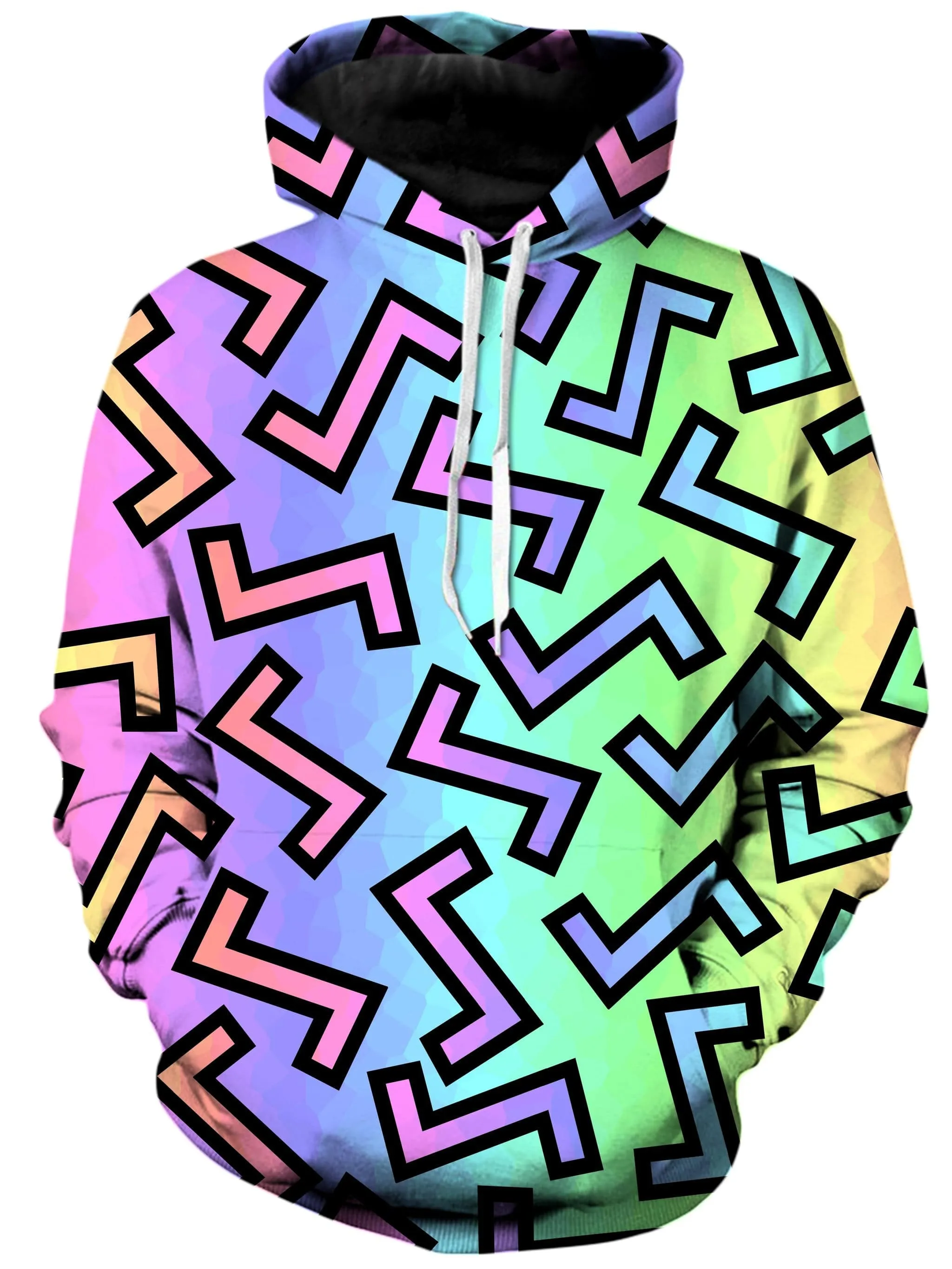 80s Rainbow Hoodie and Joggers Combo