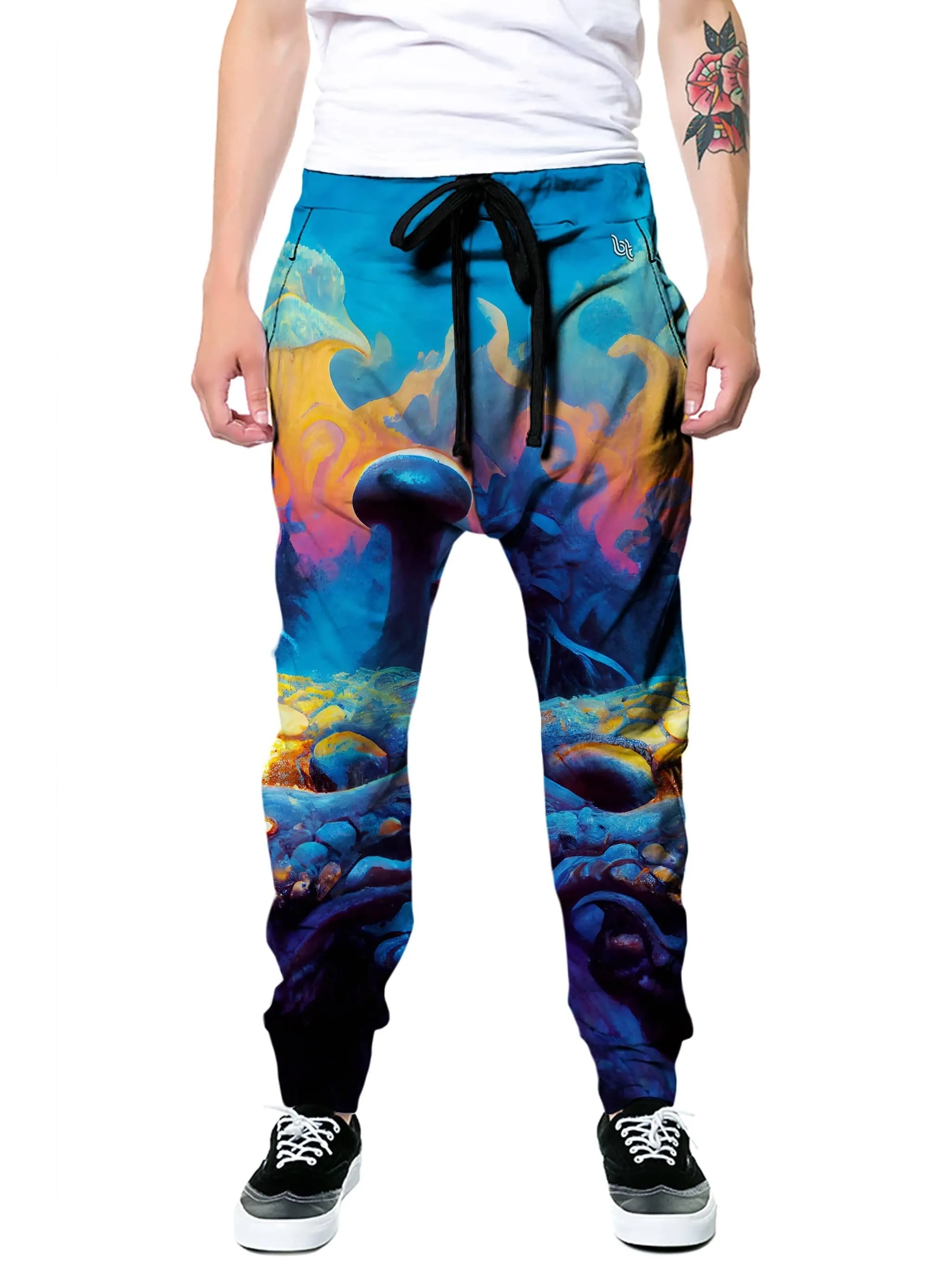 Abstract Protest Hoodie and Joggers Combo