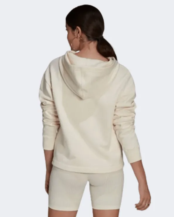 Adidas Cropped Women Original Hoody Chalk White
