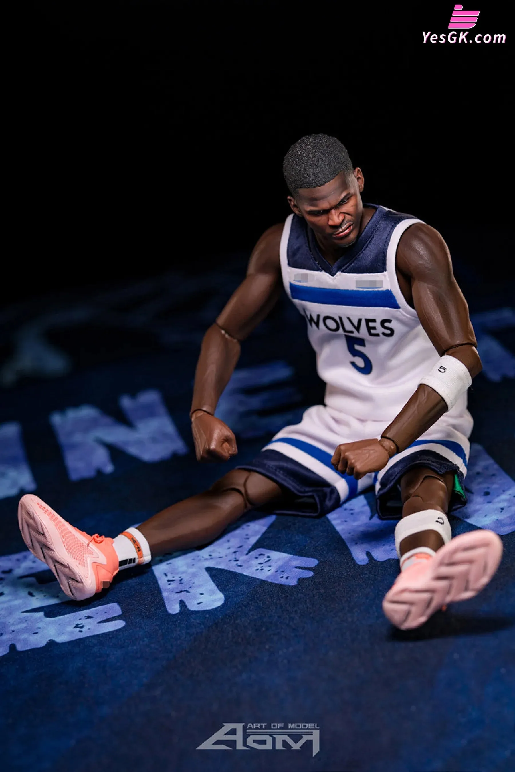 Anthony Edwards Playoffs Action Figure - AOM TOYS Studio [In-Stock]