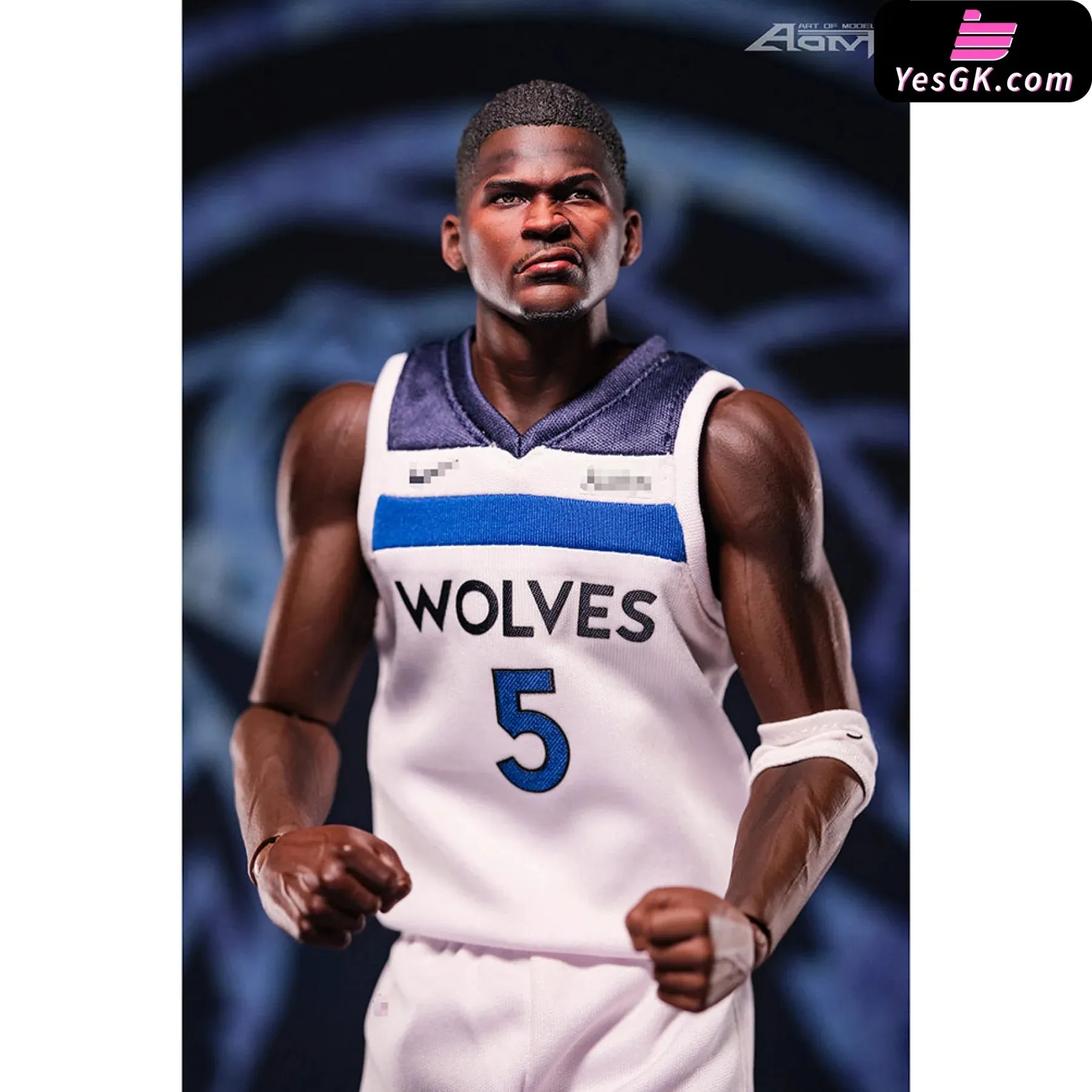 Anthony Edwards Playoffs Action Figure - AOM TOYS Studio [In-Stock]
