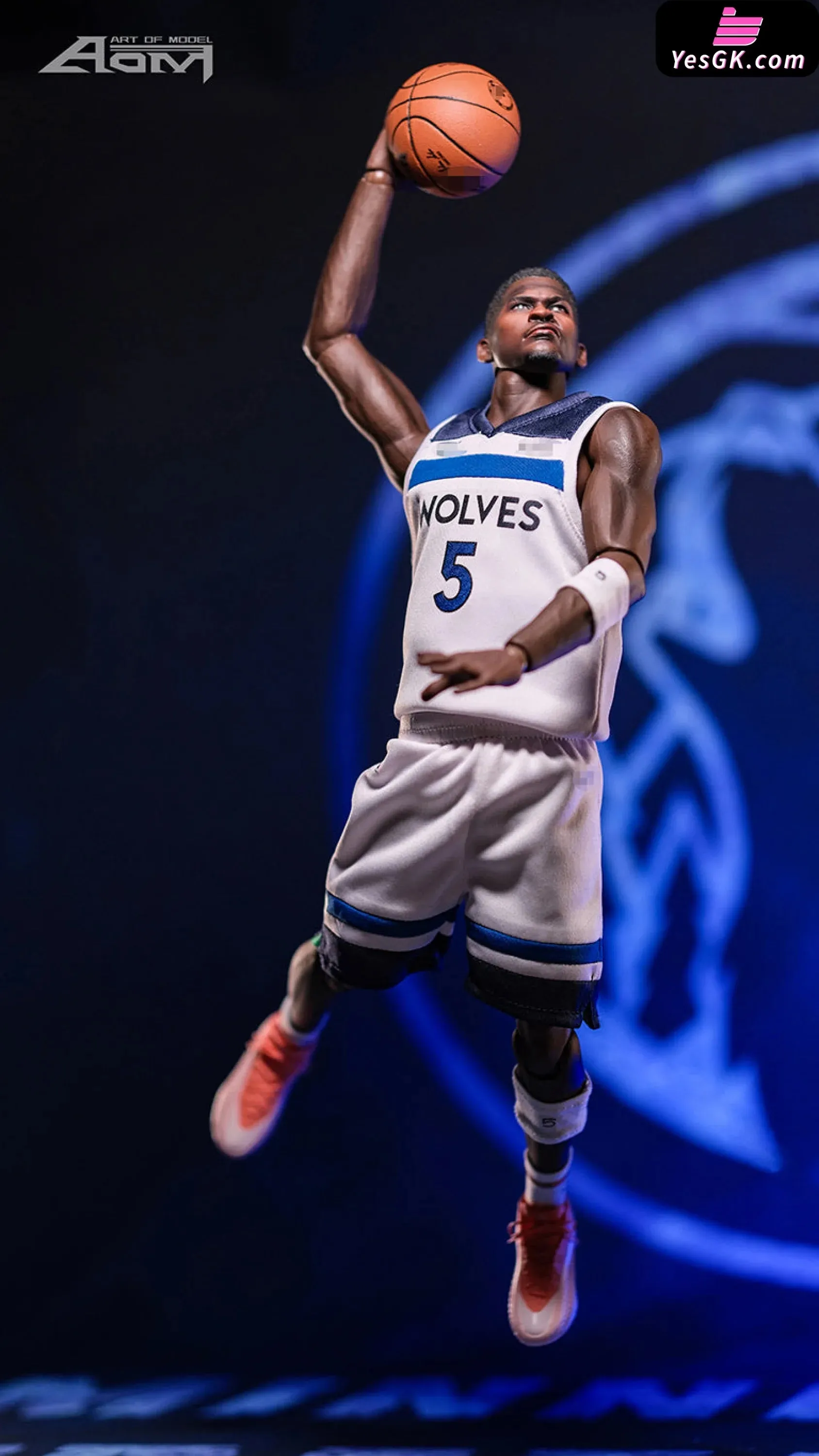 Anthony Edwards Playoffs Action Figure - AOM TOYS Studio [In-Stock]
