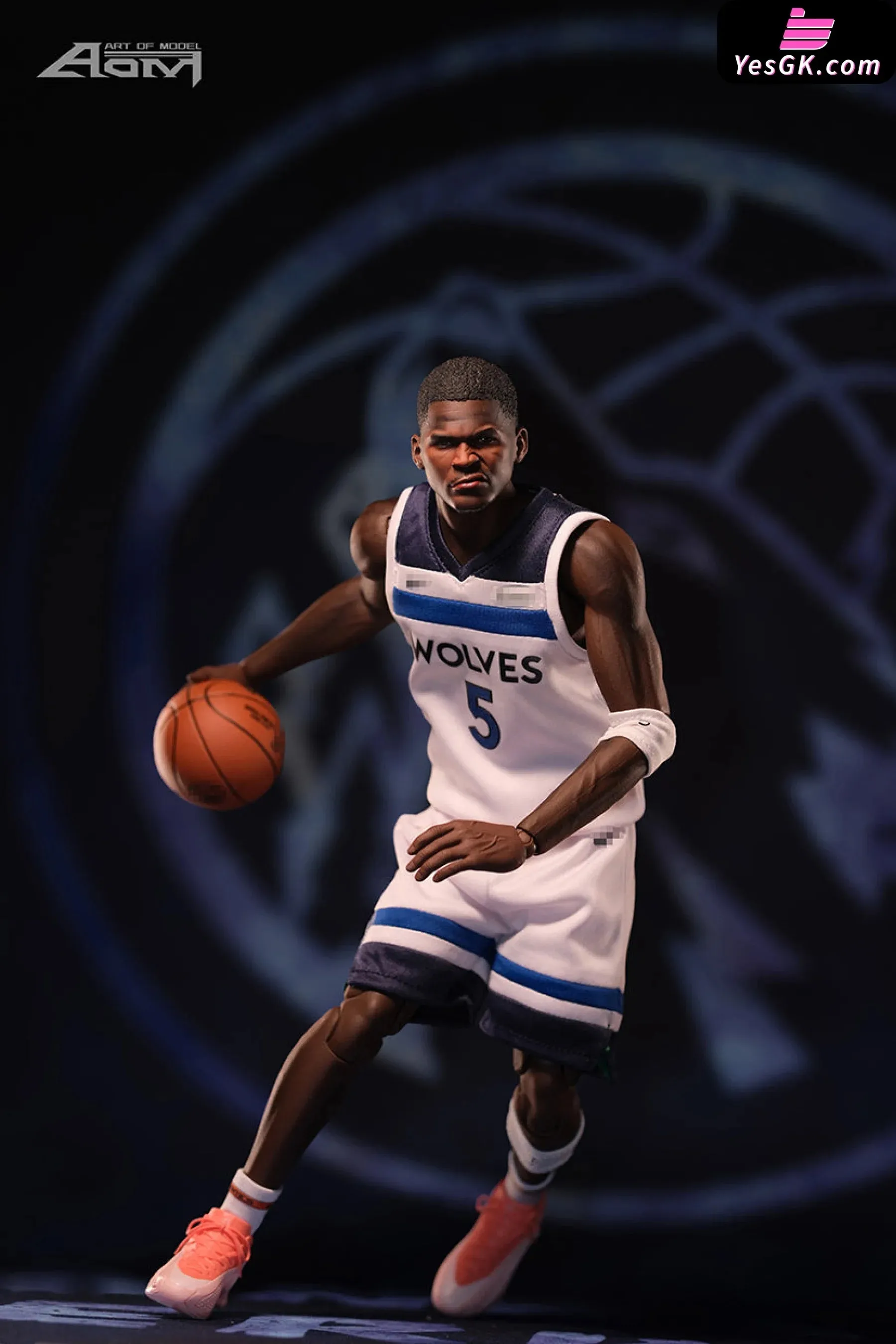 Anthony Edwards Playoffs Action Figure - AOM TOYS Studio [In-Stock]