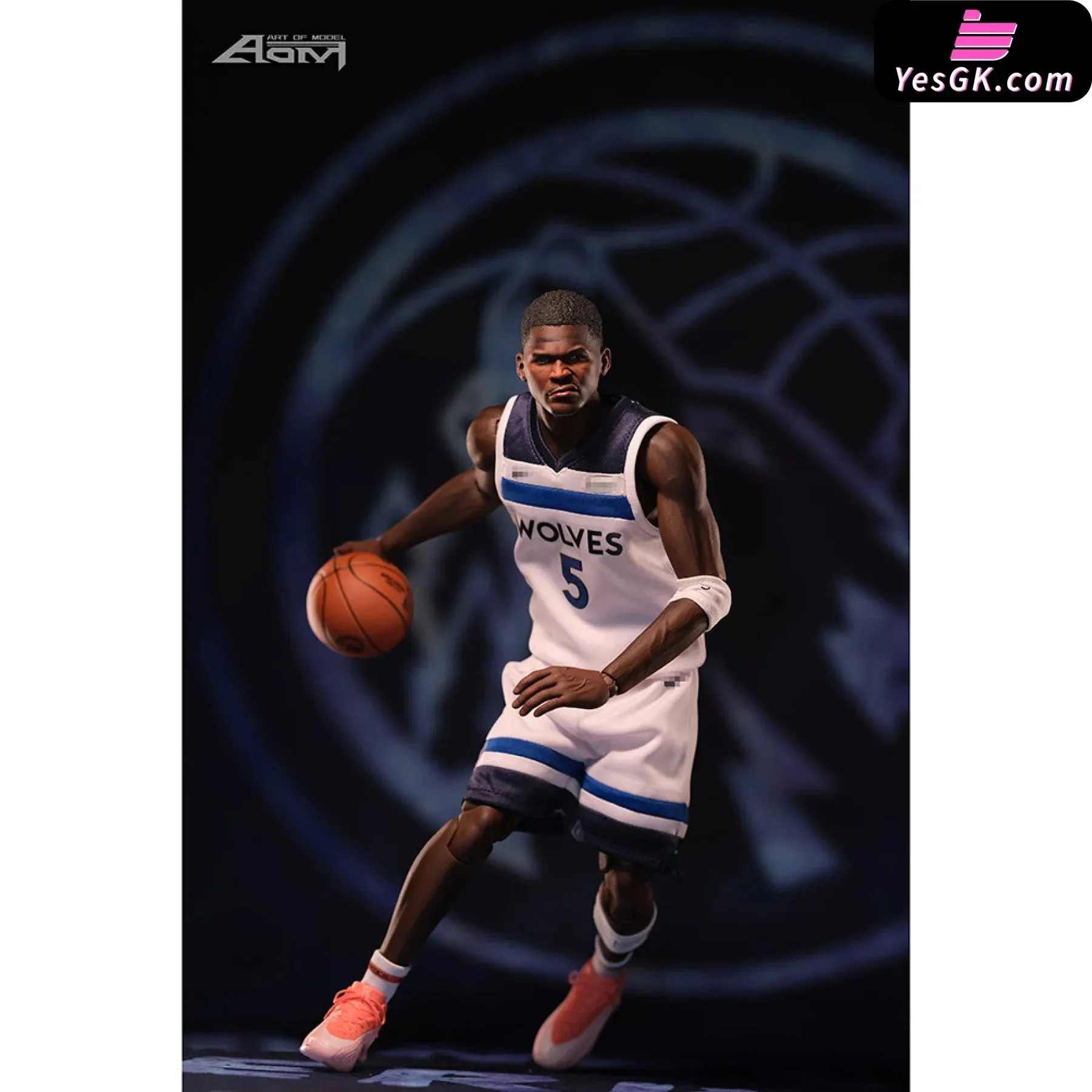 Anthony Edwards Playoffs Action Figure - AOM TOYS Studio [In-Stock]