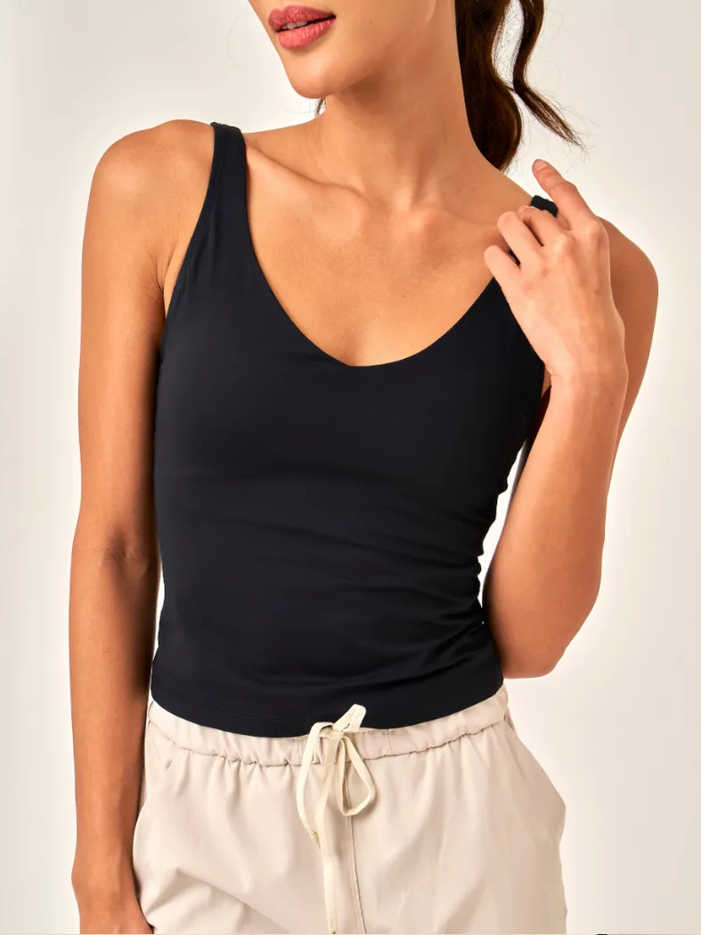 Back To Work *Longline Padded Tank