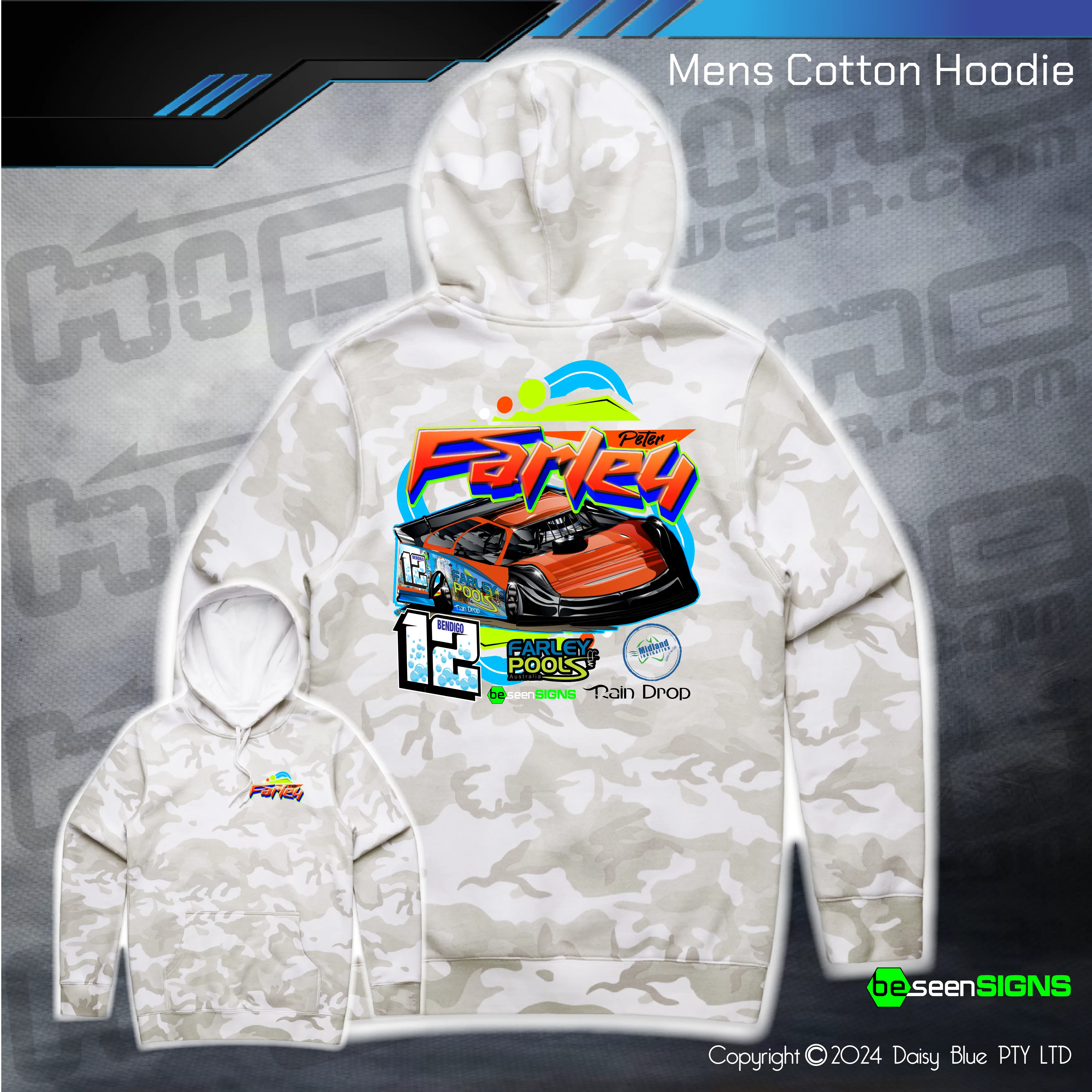 Camo Hoodie - Peter Farley