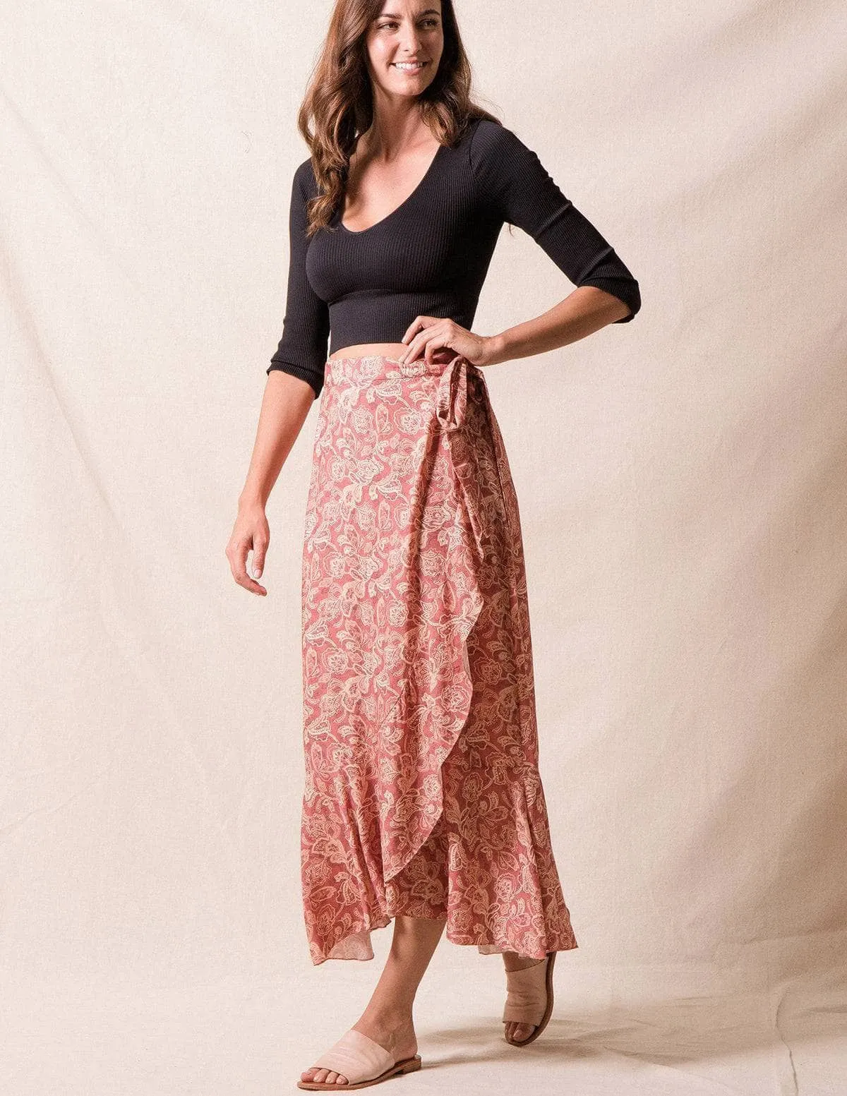 Izabella Wrap Skirt - M and L Only