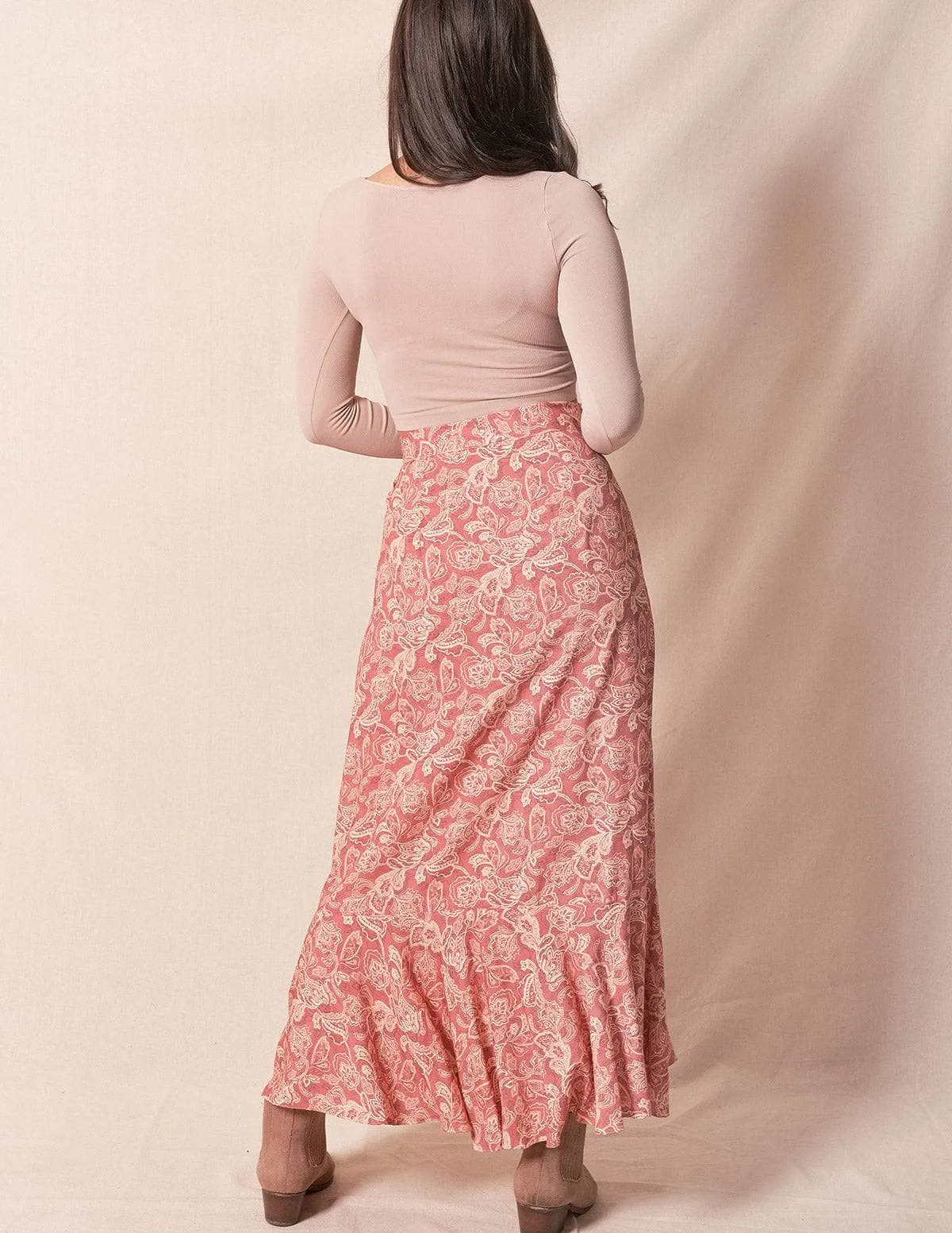 Izabella Wrap Skirt - M and L Only