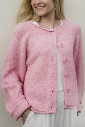 Juliette Cardigan in Sweet Pink