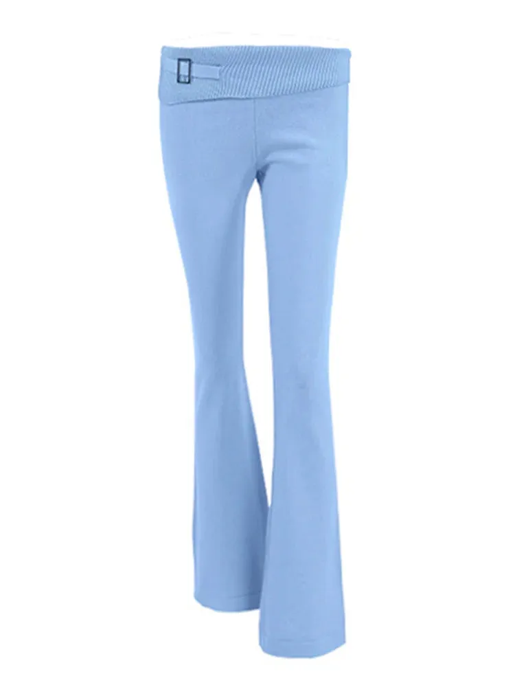 Knit Fashion 2 Piece-Set Trousers Hoodie Tracksuit Women Crop top Knitwear And Women's Pants Sets Female Trousers Outfits