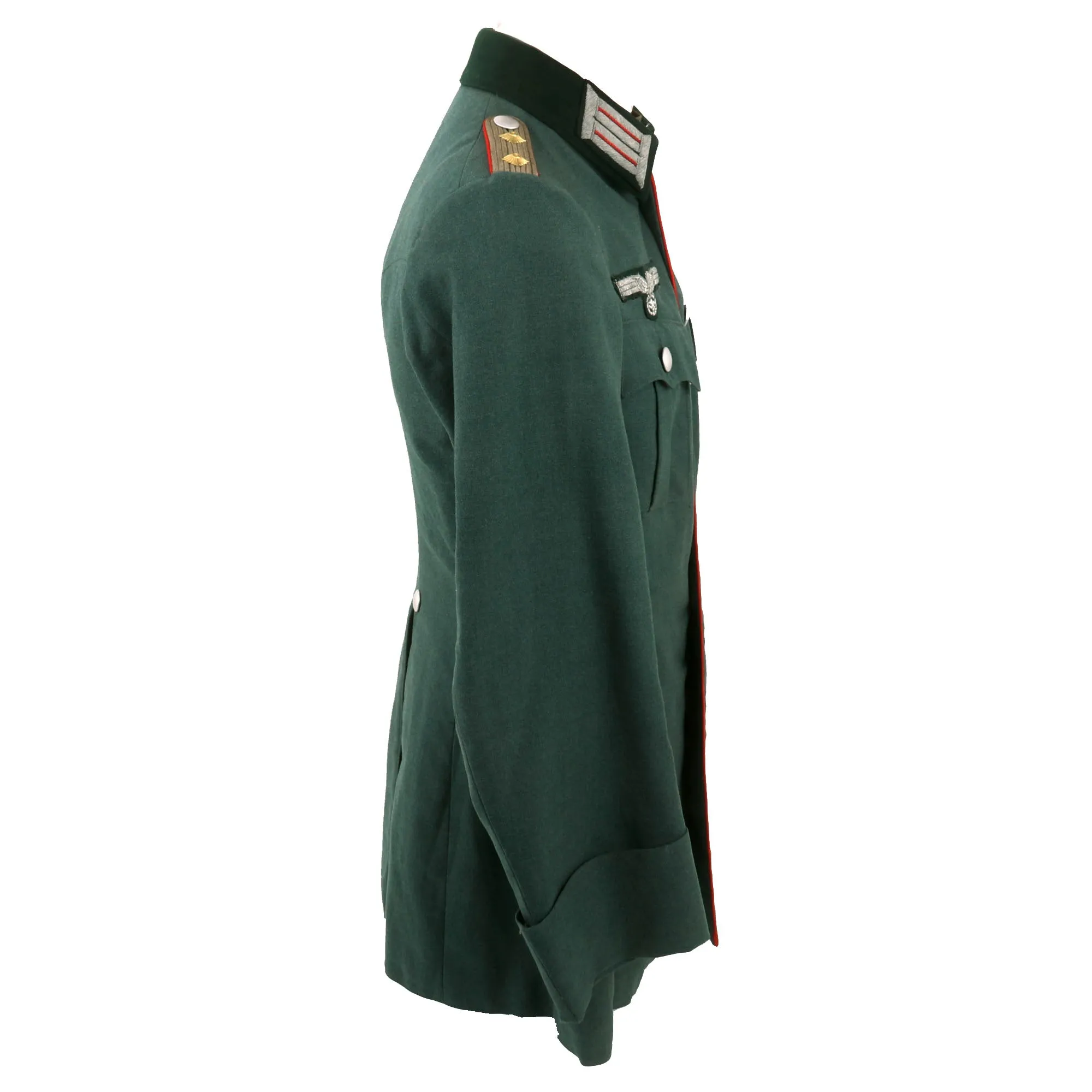 Original German WWII Heer Artillery Hauptmann Officer's M36 Field Uniform Tunic