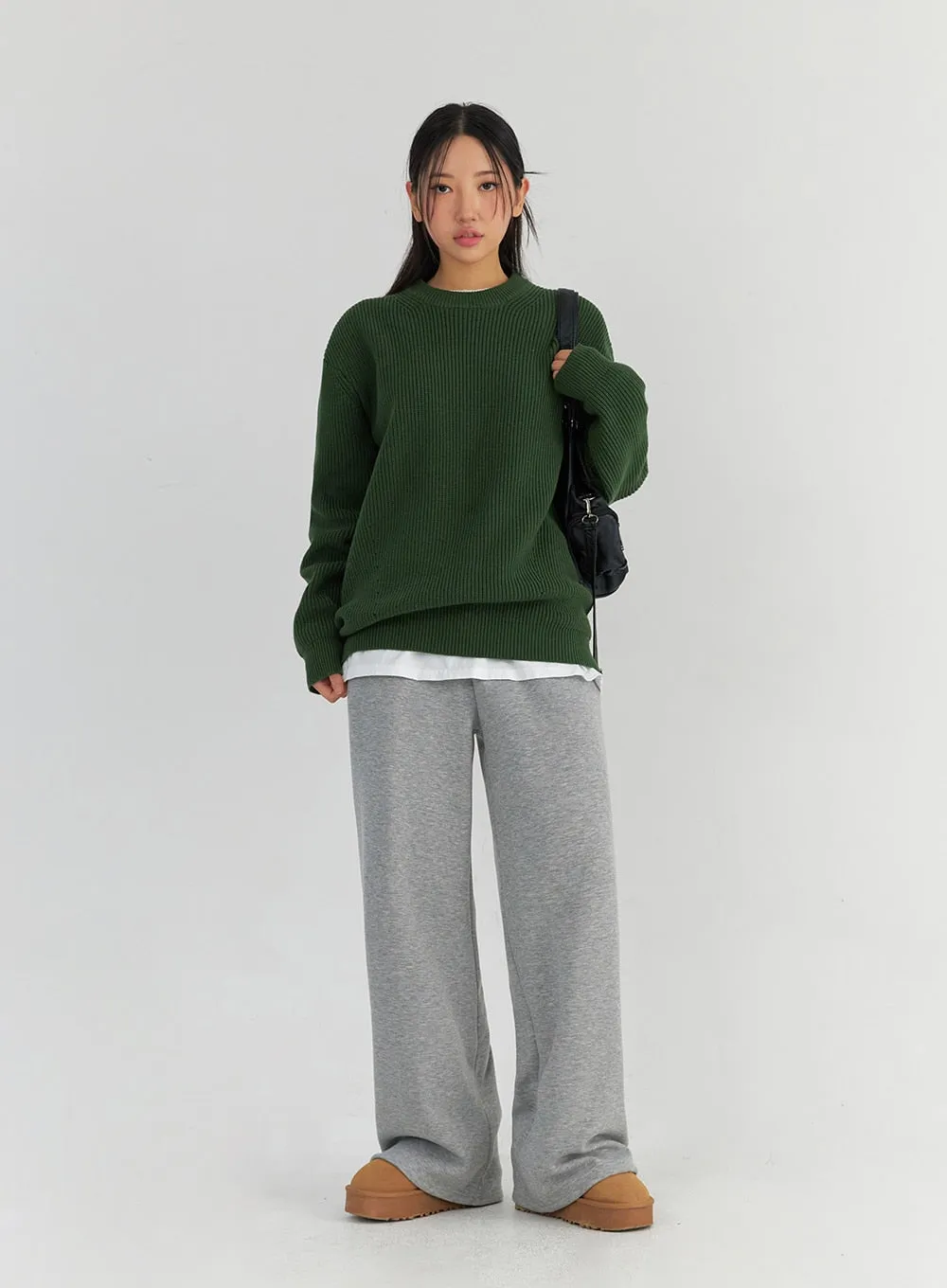 Oversize Long Sleeve Sweater CO327