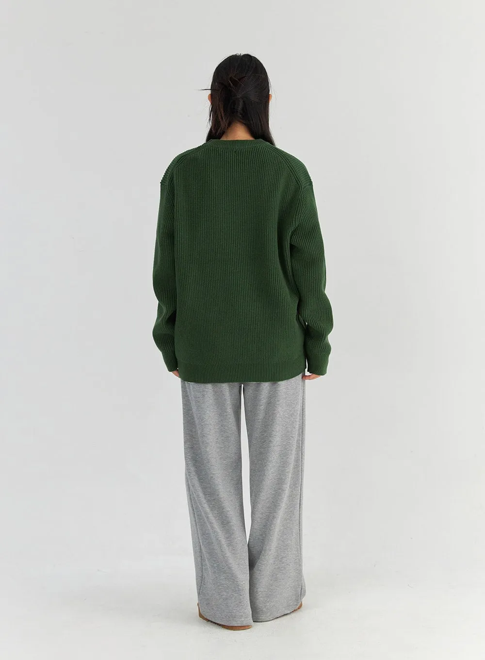 Oversize Long Sleeve Sweater CO327