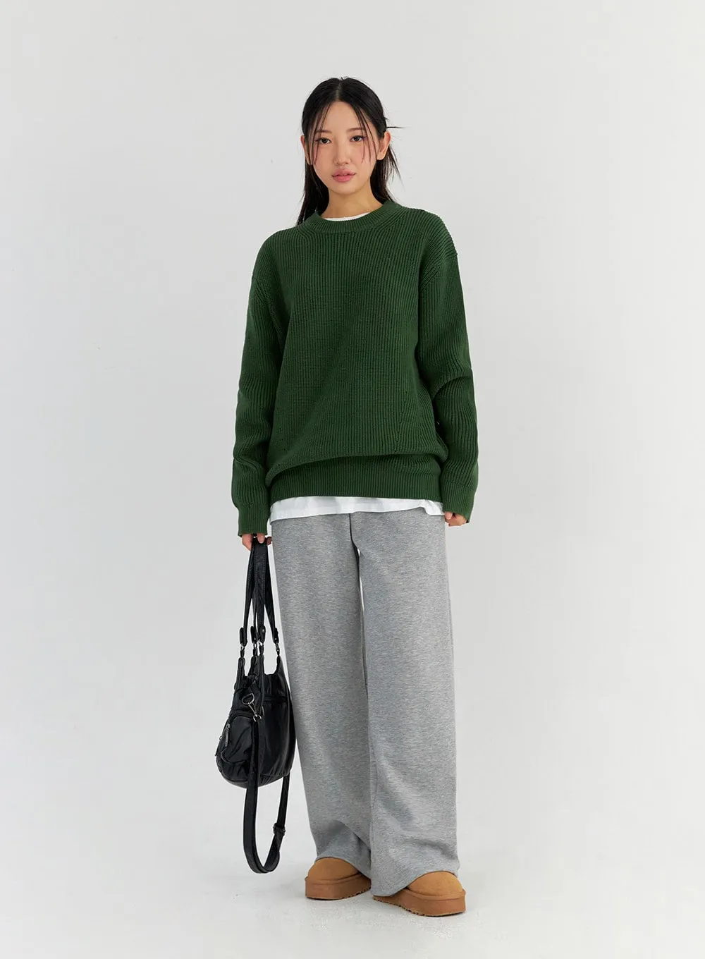 Oversize Long Sleeve Sweater CO327