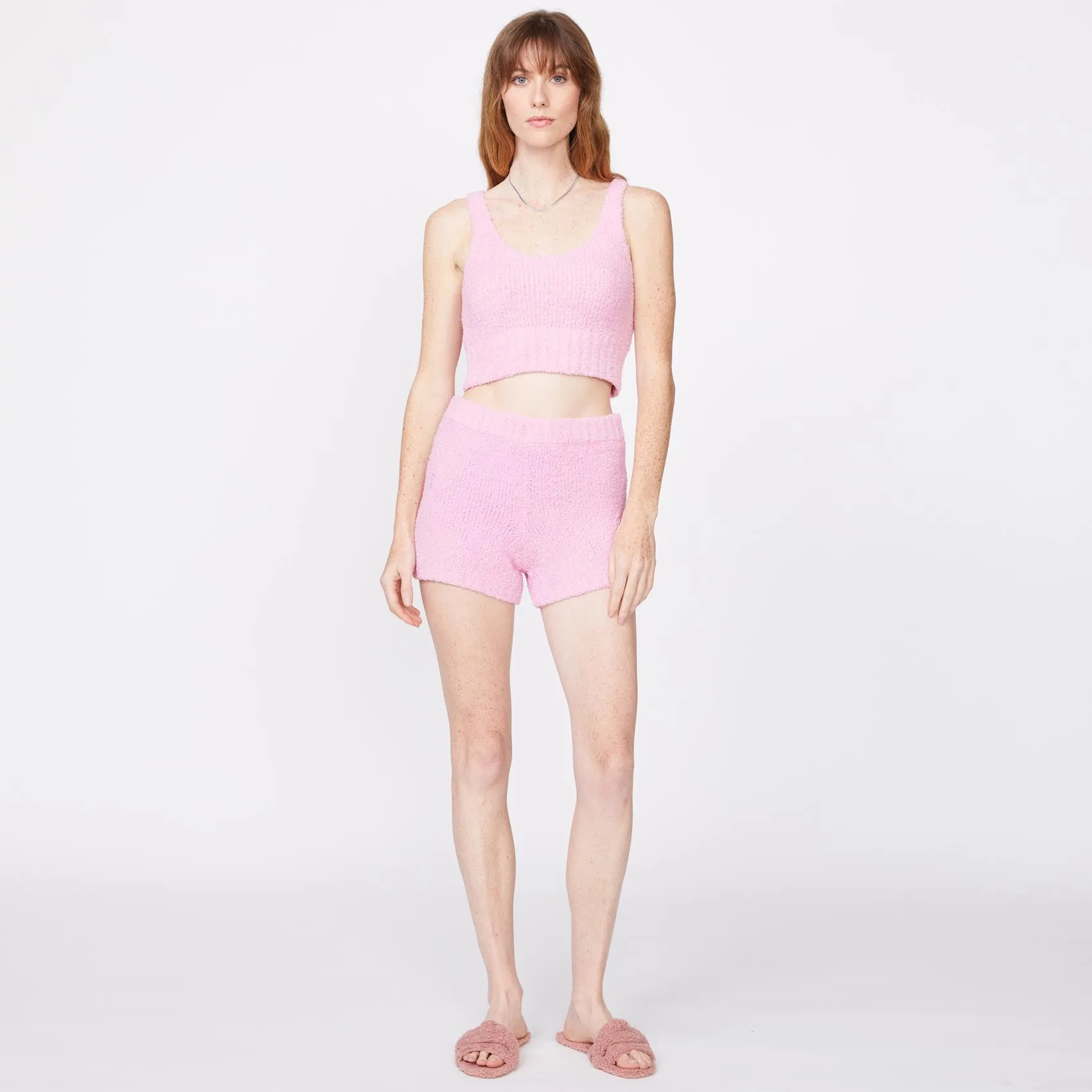 Plush Sweater Shorts