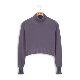 POINT CROP TURTLENECK PULLOVER