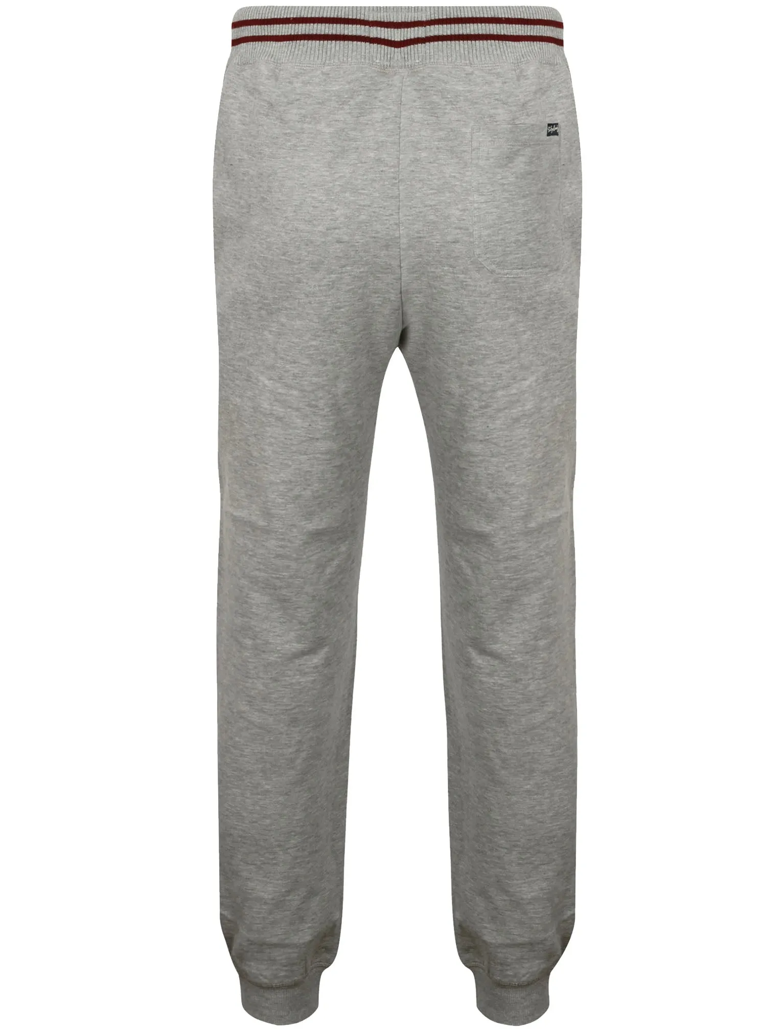 Red Lake Falls Cuffed Joggers in Light Grey Marl - Tokyo Laundry