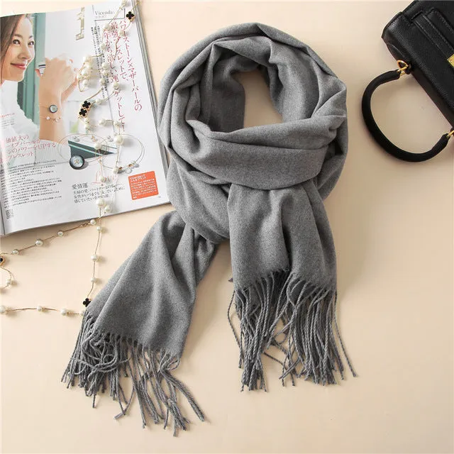 Soft Cashmere Women Scarf