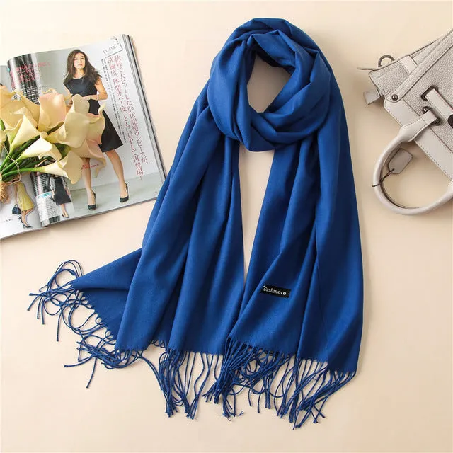 Soft Cashmere Women Scarf