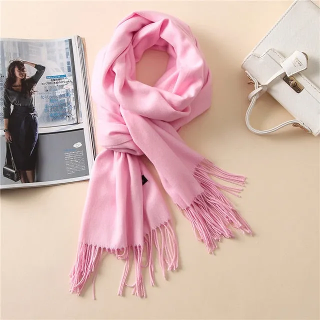 Soft Cashmere Women Scarf