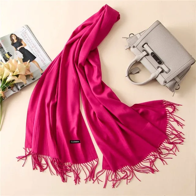 Soft Cashmere Women Scarf