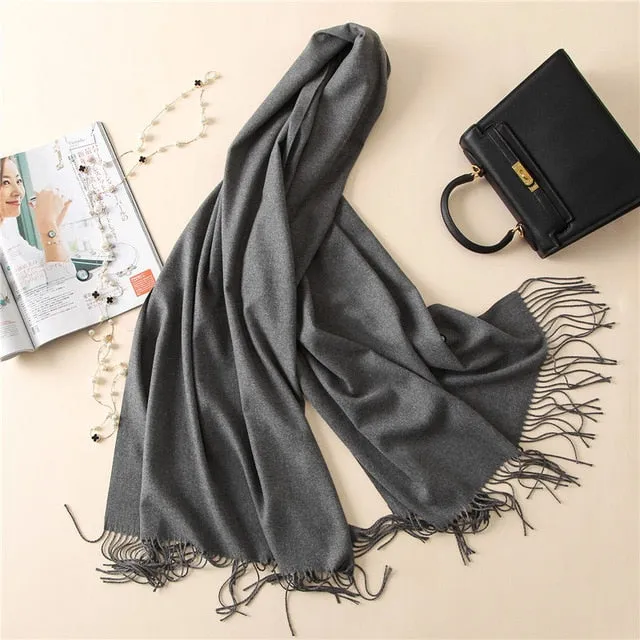 Soft Cashmere Women Scarf