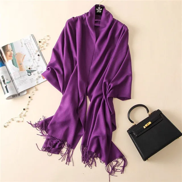 Soft Cashmere Women Scarf