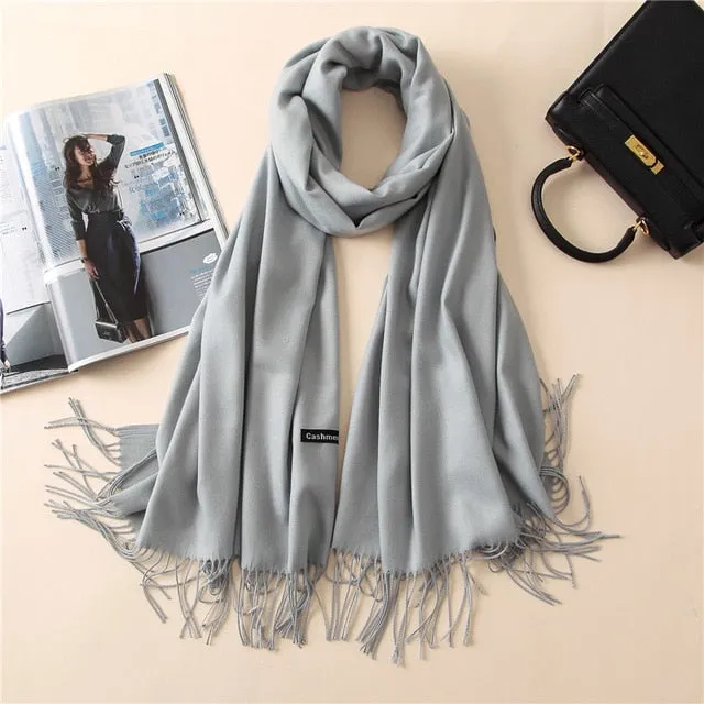 Soft Cashmere Women Scarf