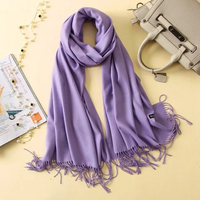 Soft Cashmere Women Scarf