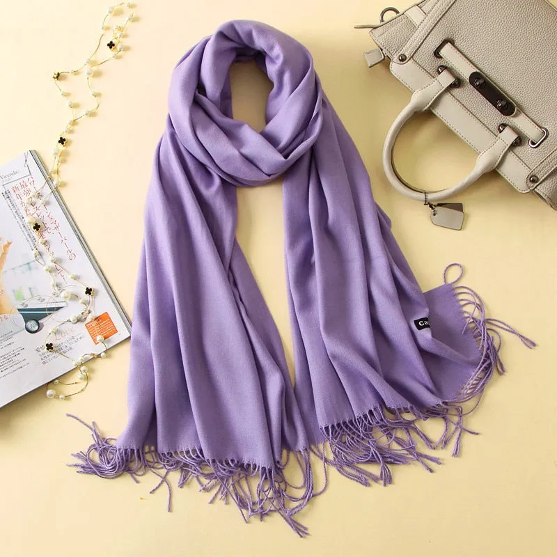 Soft Cashmere Women Scarf