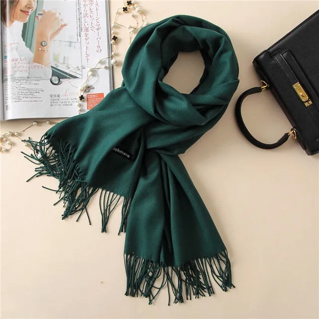 Soft Cashmere Women Scarf