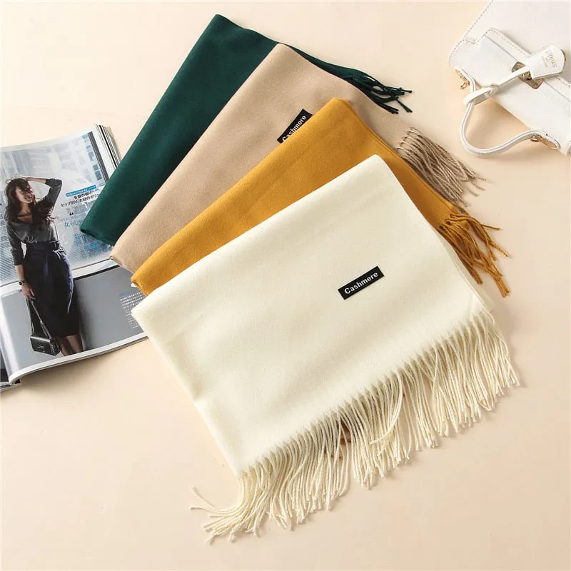 Soft Cashmere Women Scarf