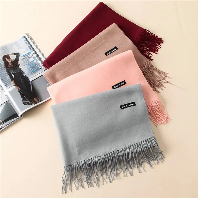 Soft Cashmere Women Scarf