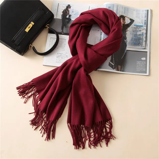 Soft Cashmere Women Scarf