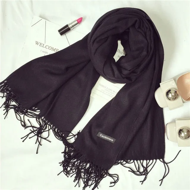 Soft Cashmere Women Scarf