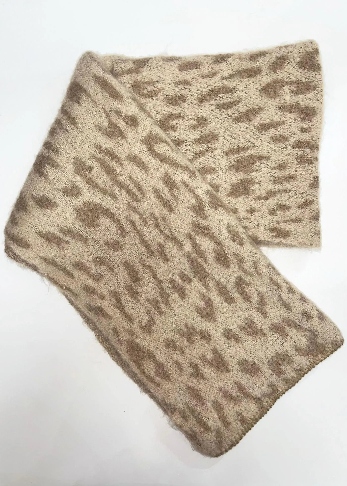 Wild Side Leopard Print Scarf